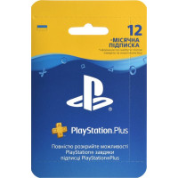 Подписка PlayStation Plus на 12 месяцев