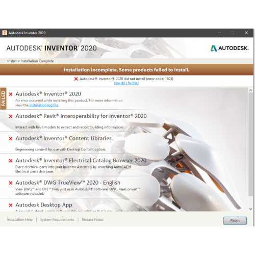 Усунення несправностей з Autodesk Inventor Усунення несправностей з Autodesk Inventor